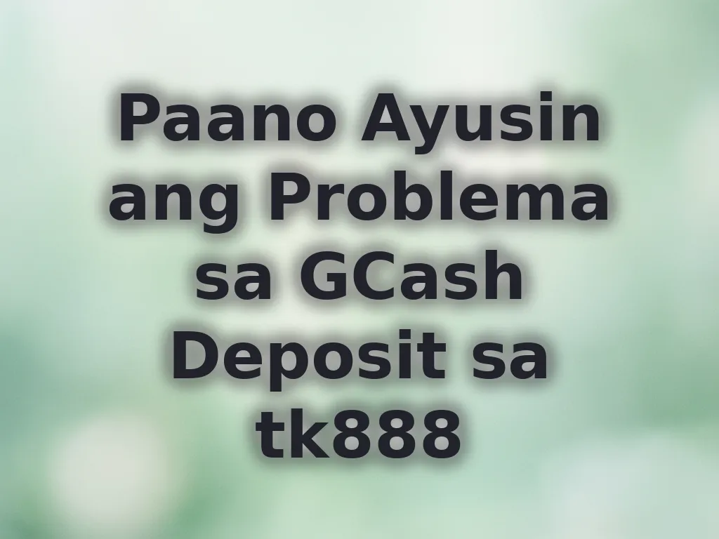 GCash troubleshooting