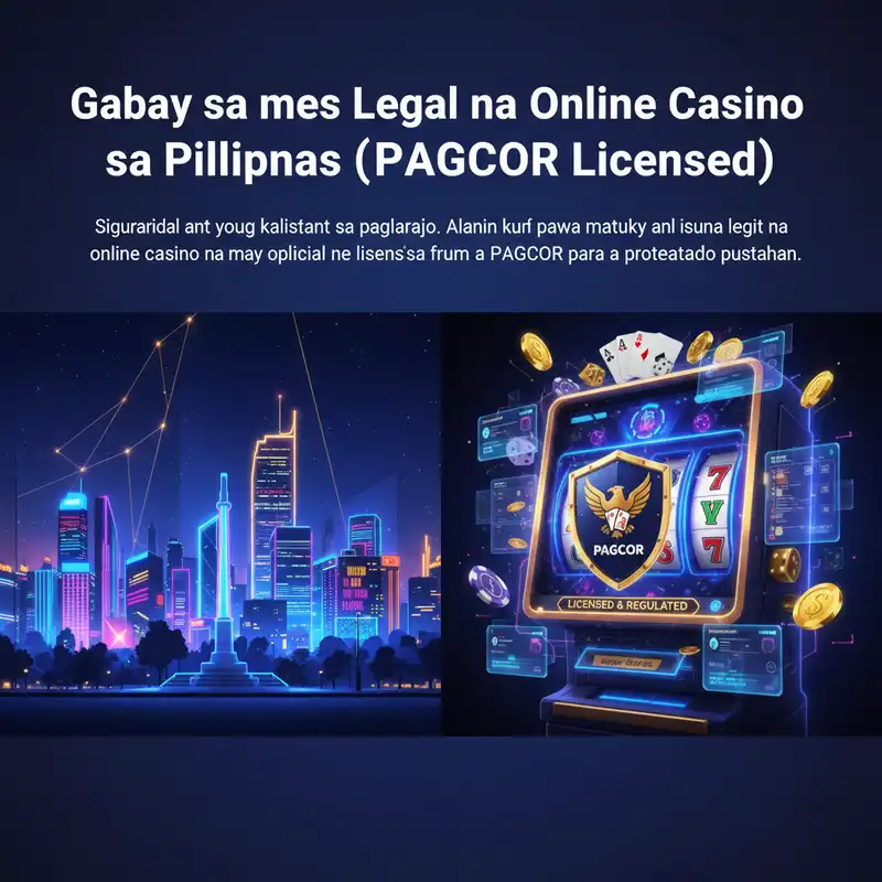 Gabay sa mga Legal na Online Casino sa Pilipinas (PAGCOR Licensed)
