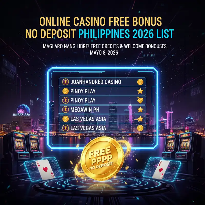 Online Casino Free Bonus No Deposit Philippines 2026 Listahan